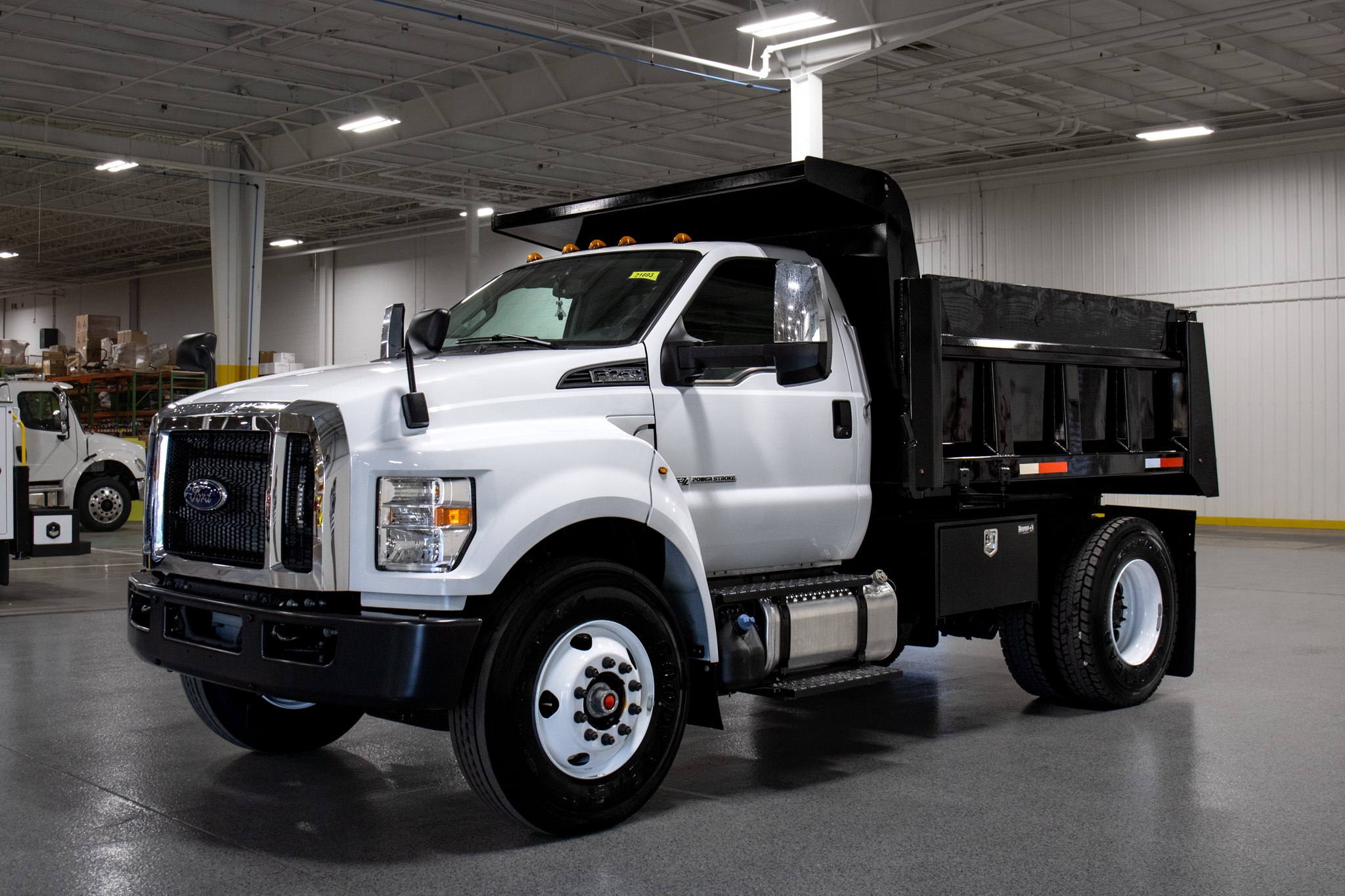 Rugby MGF Titan Dump Body on Ford F-750 Chassis