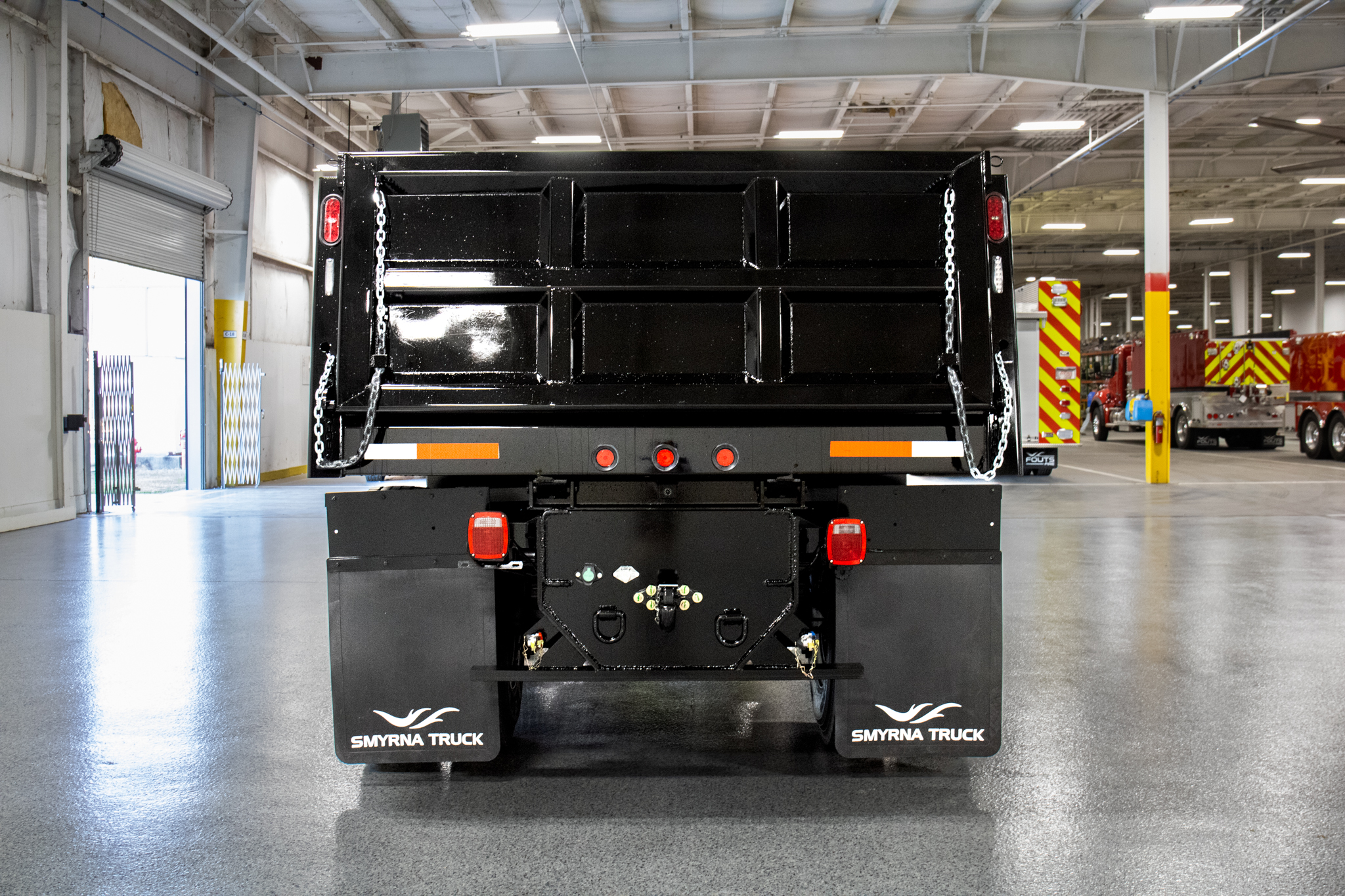 Rugby MGF Titan Dump Body on Ford F-750 Chassis
